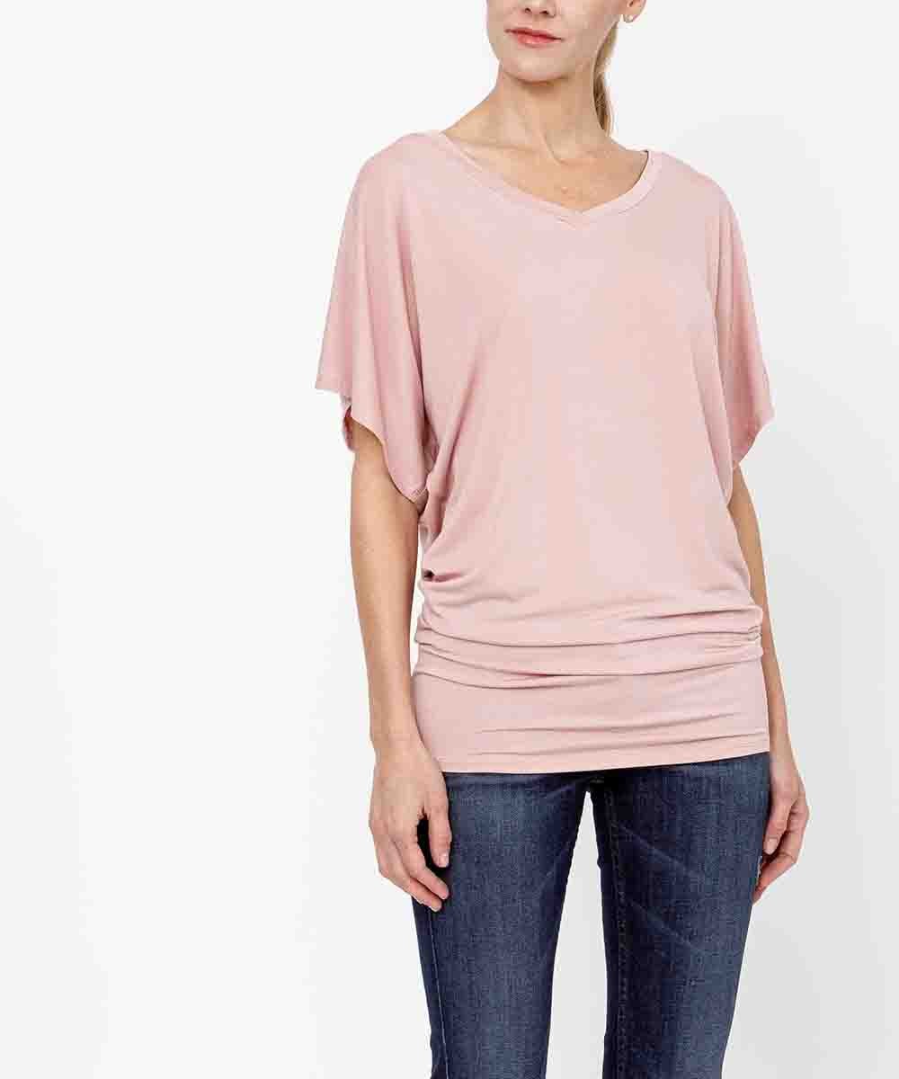 Bamboo SK signature V neck Tunic